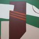 Abstract on geometric canvas 100x81cm by Bodasca