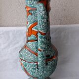 Vase Vallauris fat lava
