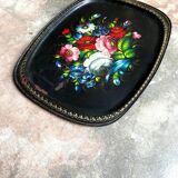 Jostovo hand-painted metal serving tray