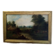 Farm landscape scene painting