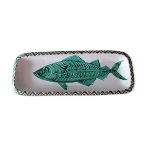 Plat poisson vintage Antoine Fazio