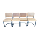 Lot de 4 chaises Breuer cesca B32