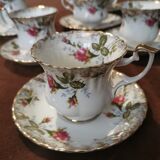 Vintage tea set in chodziez porcelain