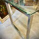 Ancien bureau en verre