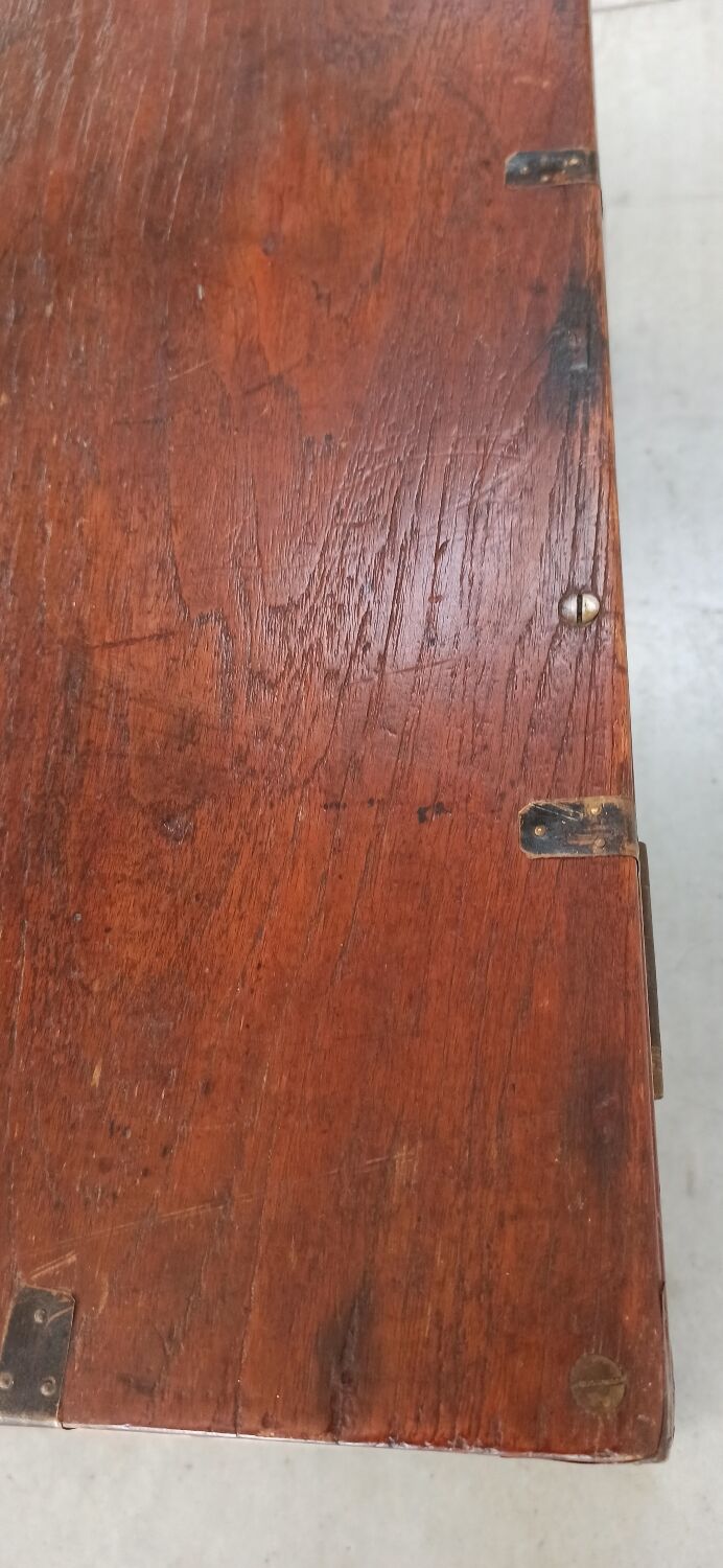 Vintage chest in exotic wood
