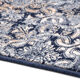 Tapis en laine bleu doré