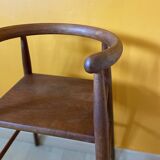 Danish Children's High Chair by Nanna Ditzel for Kold Savvaerk, 1950s