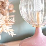 Ceramic and glass lamp