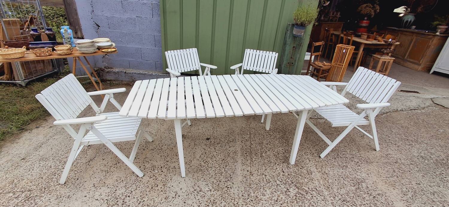 Antique garden furniture