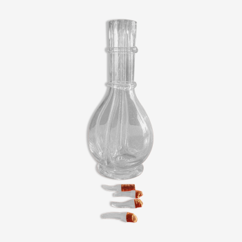 Decanter bottle 4 compartments