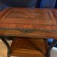 Occasional table marquetry