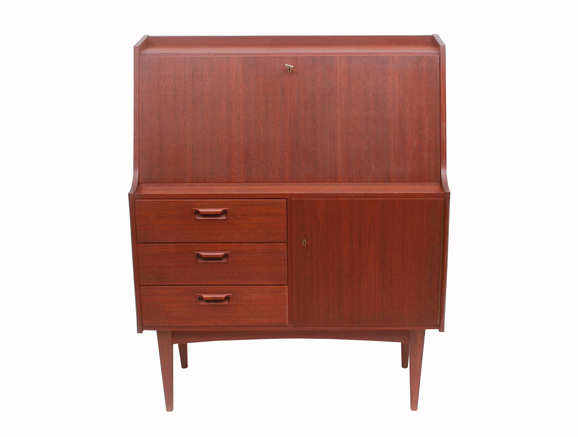 1950s secretary desk in teak