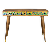 Rectangular coffee table Dutch Bone Meena in wood