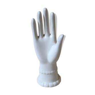 White porcelain hand