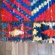 Ancient Berber carpet 190x230cm
