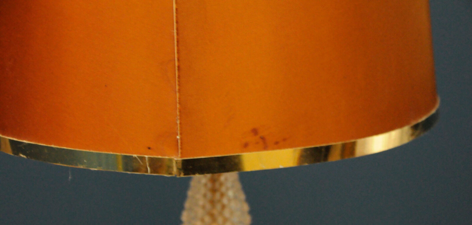 Paire de lampes en verre, modèle baccarat, xxe siècle