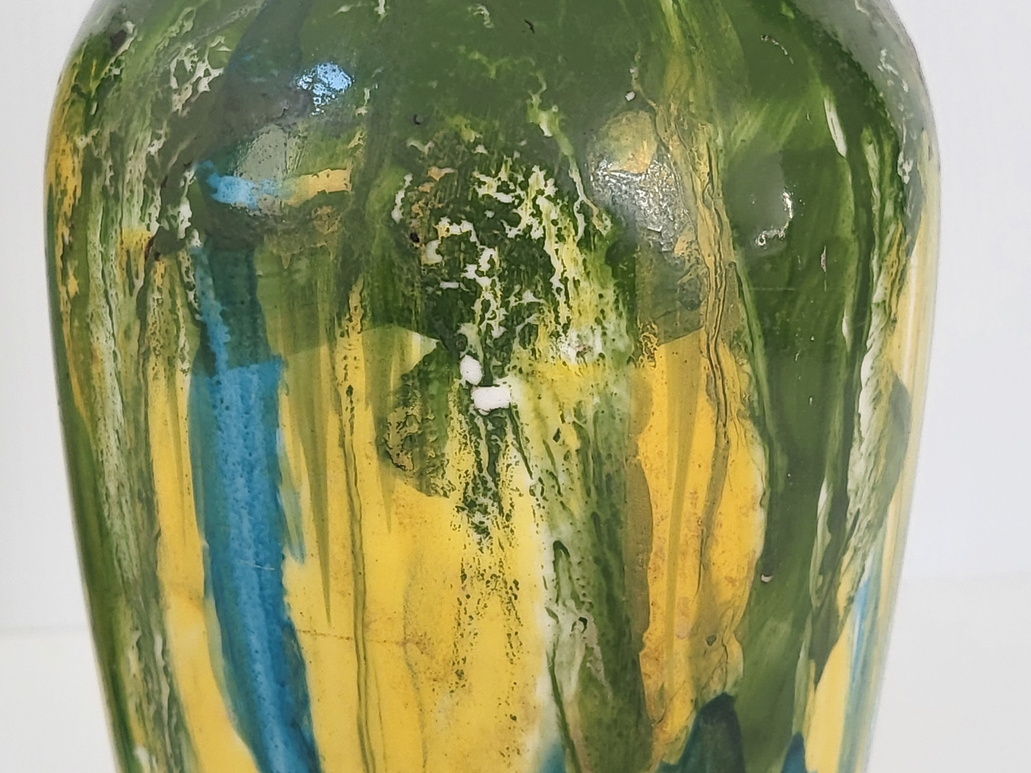 Pair of art deco vases