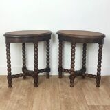 Louis XIII style side tables/end tables