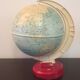 Globe - world map - vintage 50/60 - west germany - plastic