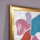 Framed ceramic artwork from the 1990s by Jan Snoeck, Netherlands.