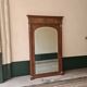 19th century Rmpire style mahogany trumeau mirror