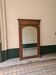 19th century Rmpire style mahogany trumeau mirror