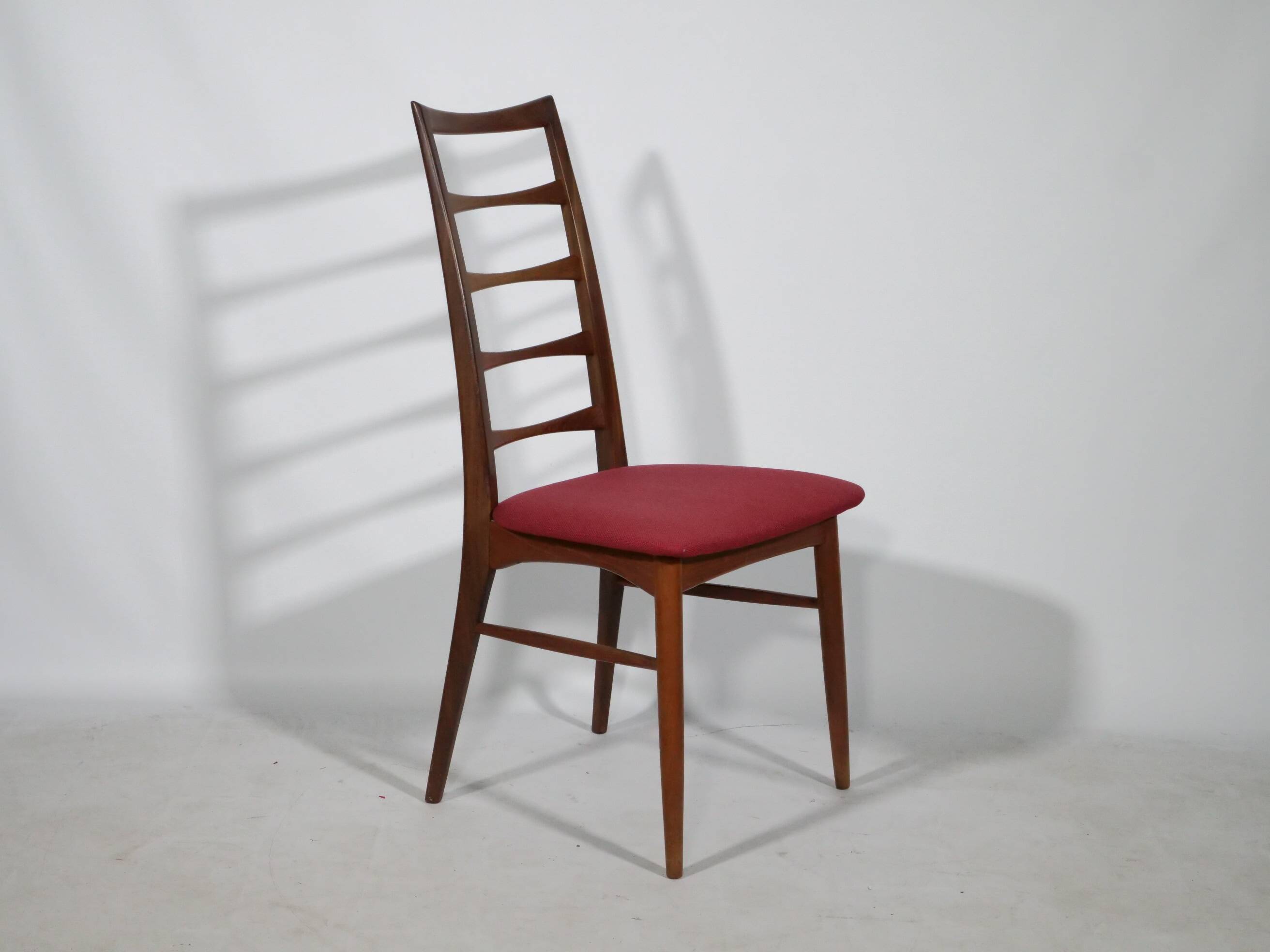 Set of 6 Teak Danish Design Dining Chairs from the 1960s by Nils Koefoed – Model LIS