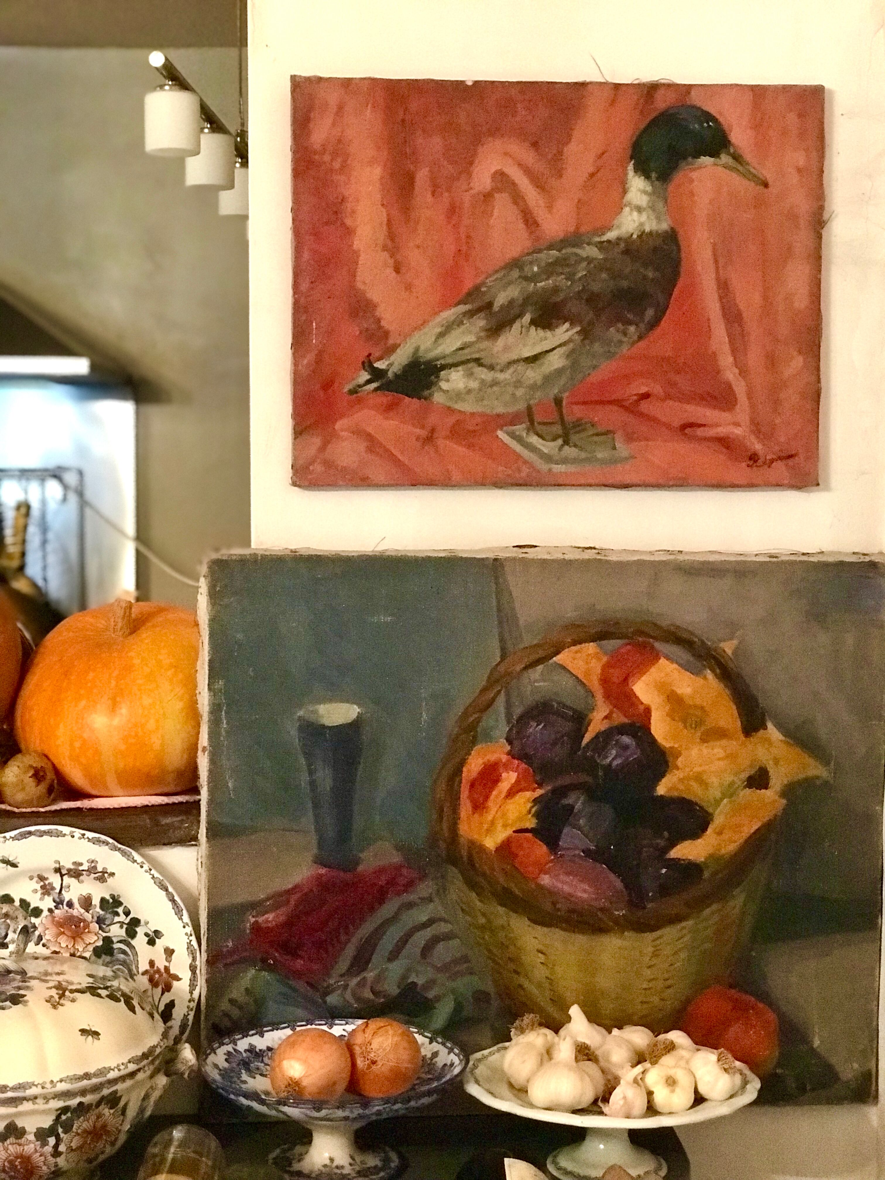 Ancient duck painting