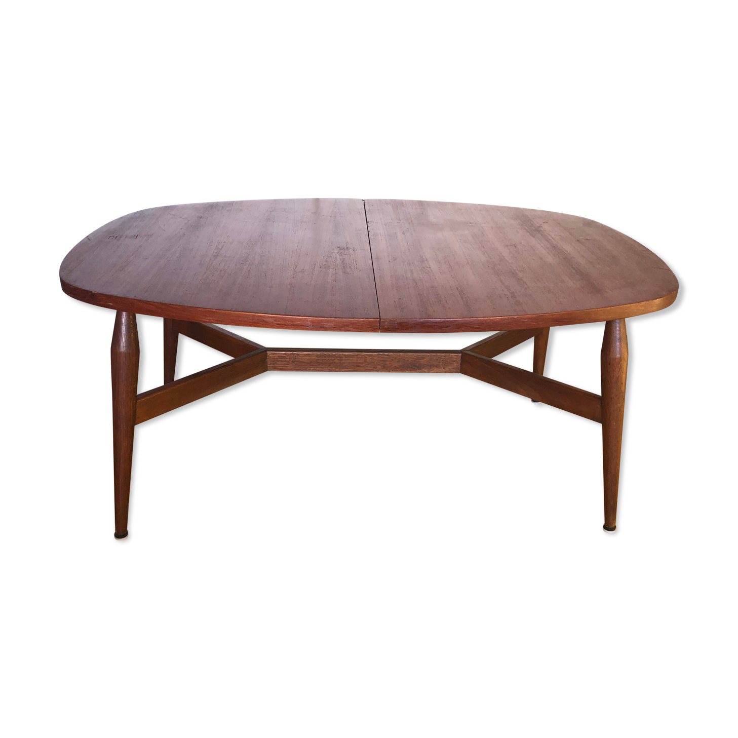 Scandinavian liftable table. 1960. Free shipping