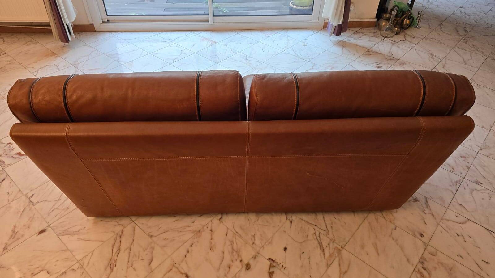 Leather sofa