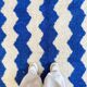 Traditional handmade Berber Beni Ouarin rug size 150 x 250 cm