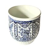 Old Royal Sphinx Maastricht flowerpot - Delft blue