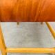 1950s wooden desk reconstruction, vintage