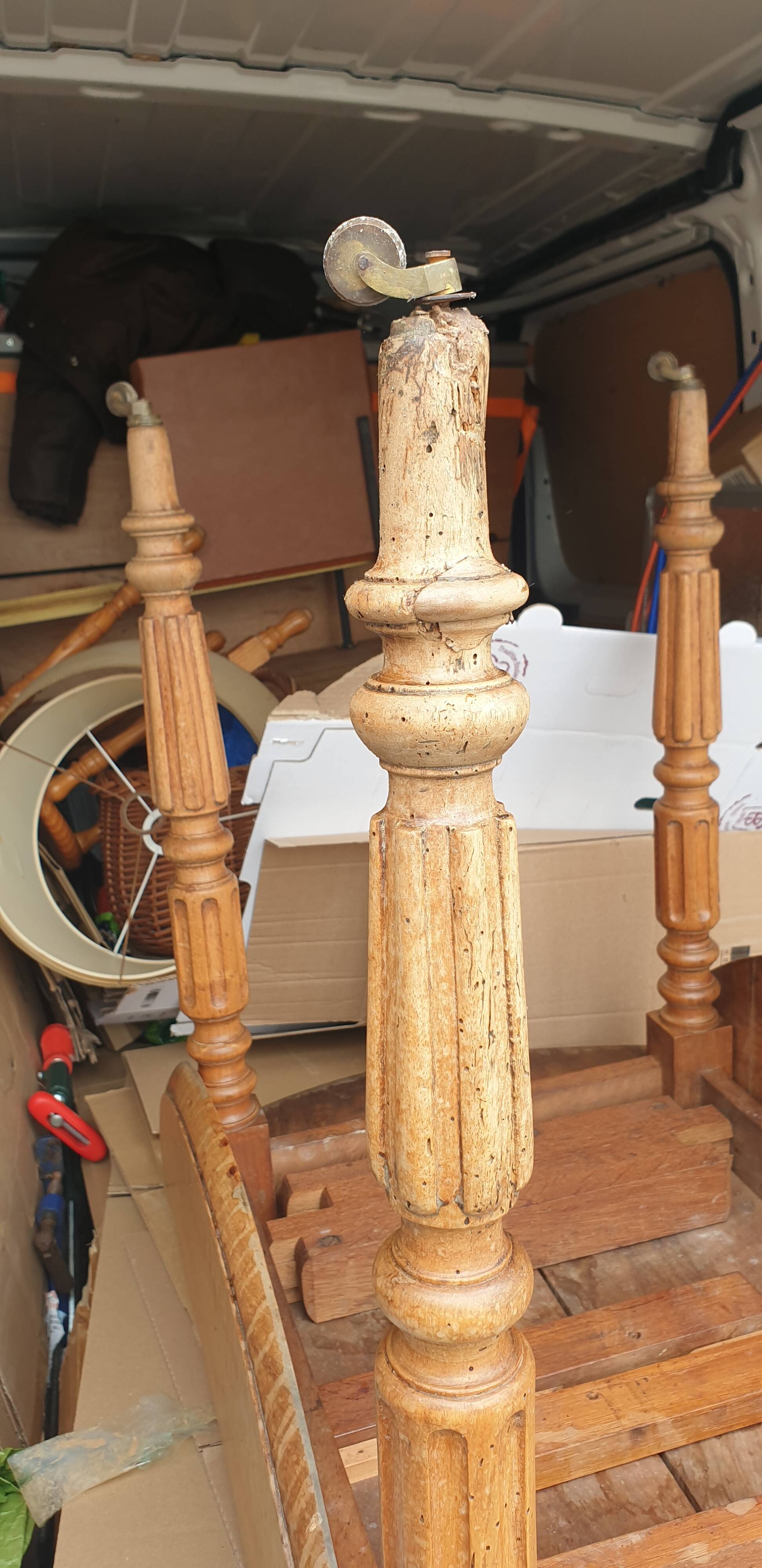 Louis Philippe 19th century casement table