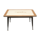Adjustable coffee table formica 1950