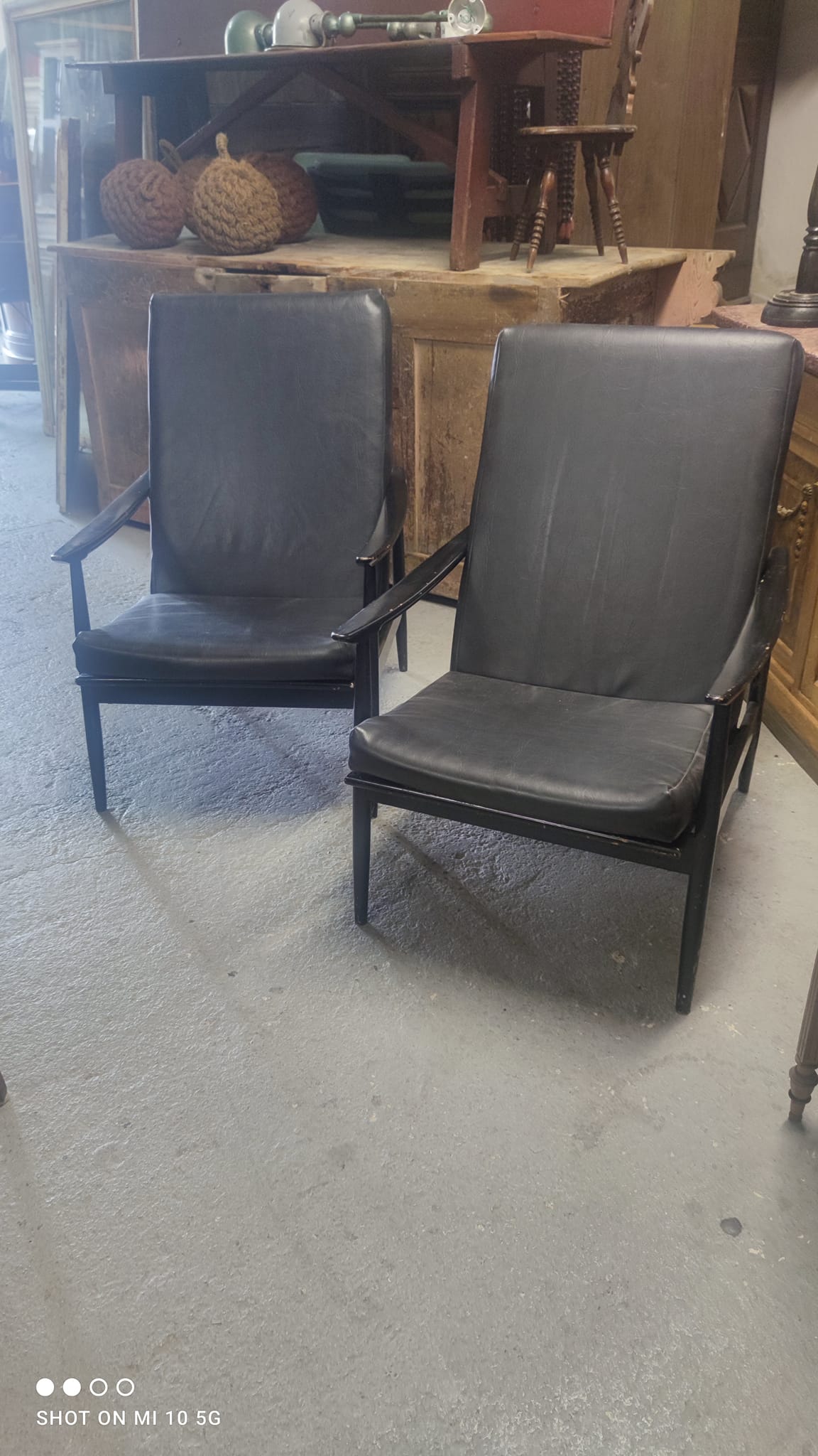 Pair of armchairs