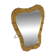 Italian table mirror in gilded wood, 1950s