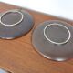 Vintage Ceramic Mushroom Plates from Ruscha, 1970s, Set of 2