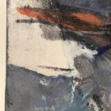 Oil on canvas entitled "spirit" signed by the artist mancini (claude)