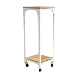 Industrial stele on wheels