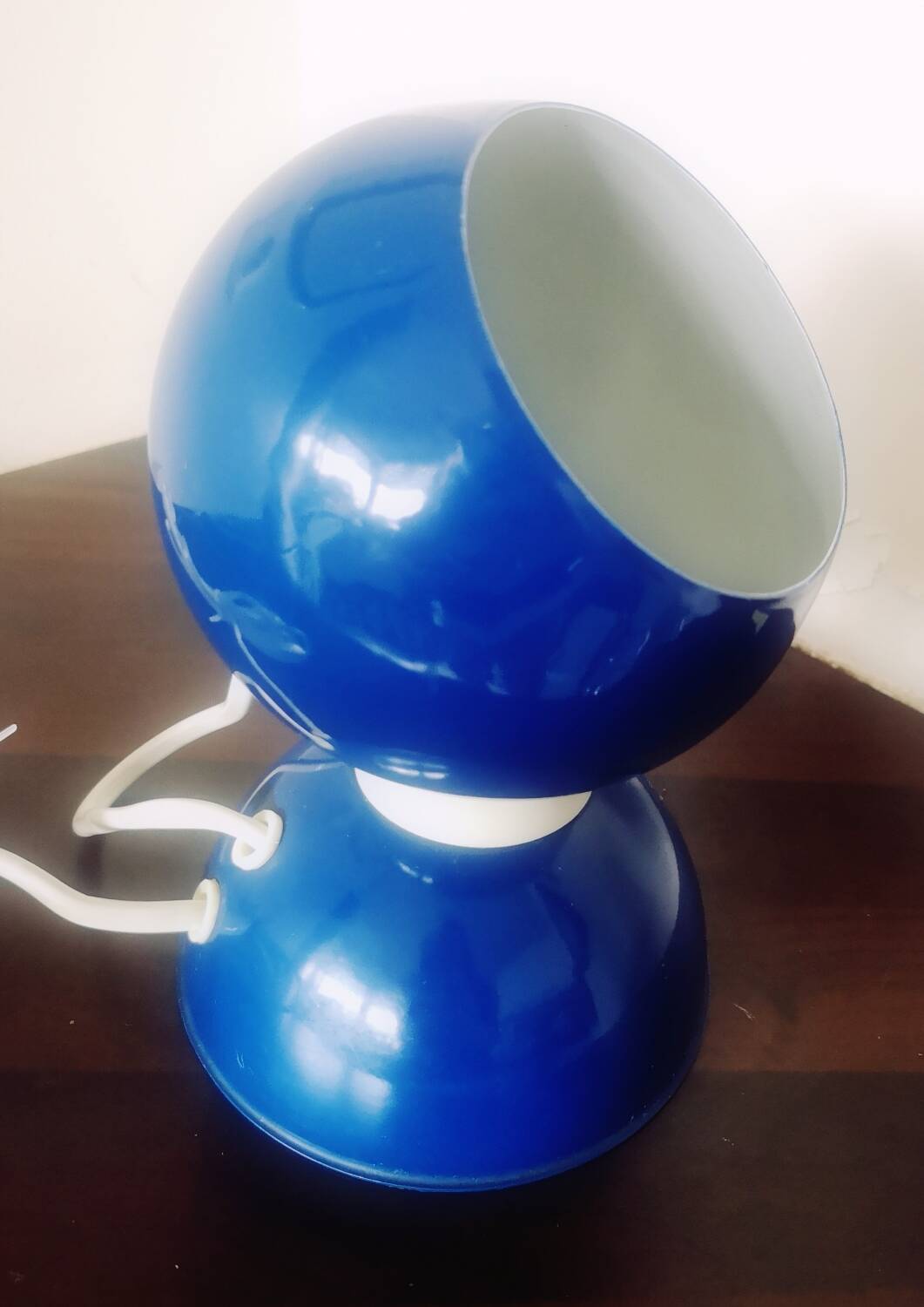 Blue Diabolo Lamp Goffredo Reggiani, Vintage Italy 60's / 70's
