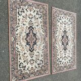 Pair of Persian wool rugs 80x150