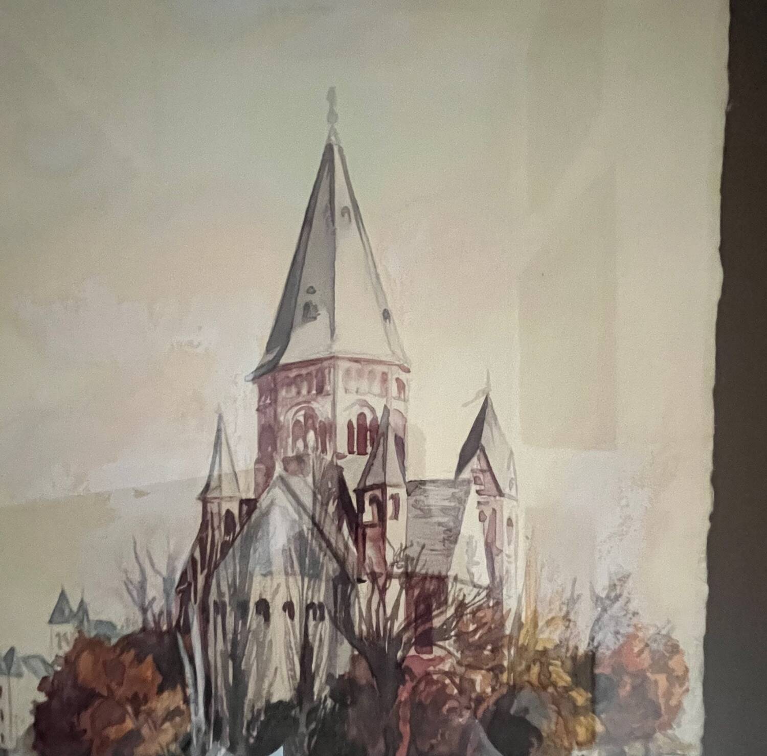 Tableau : Aquarelle - Metz