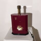 Red resin lamp, 1970s