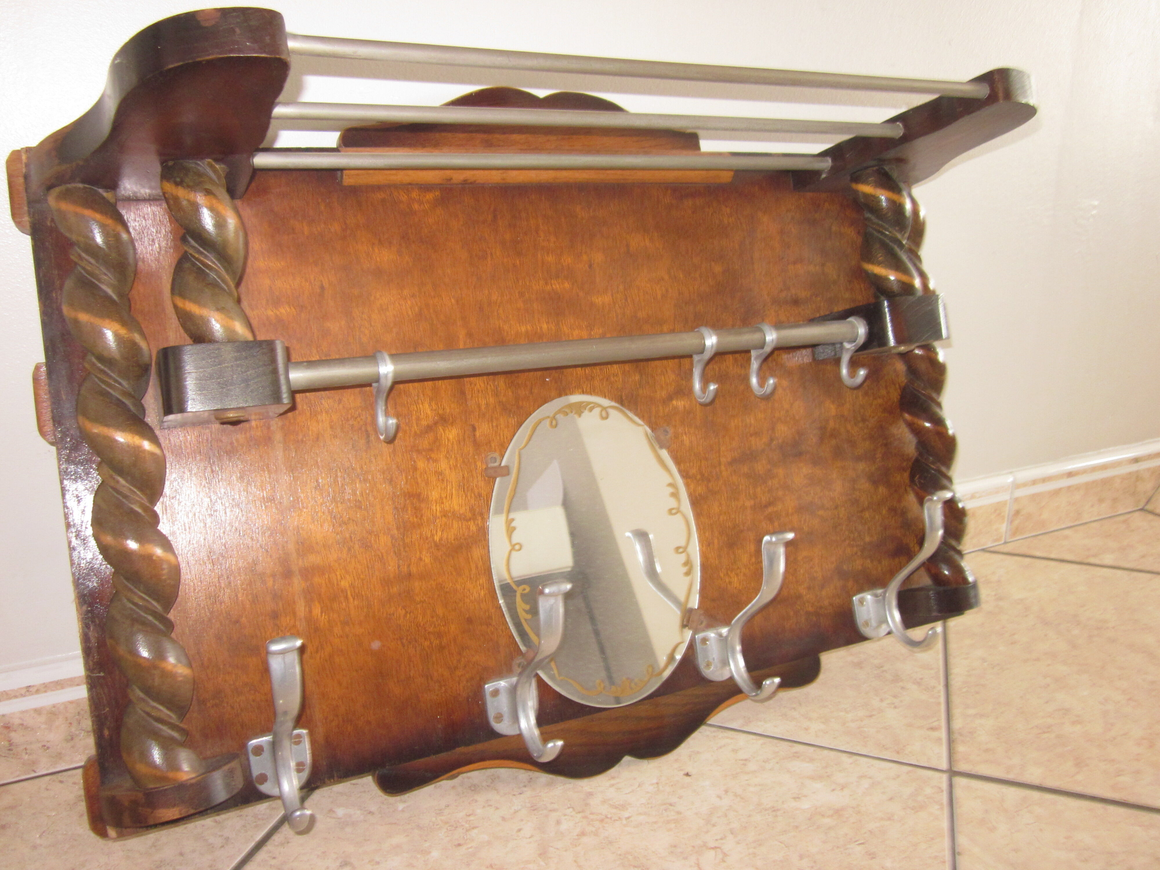 Coat rack of the 1950s