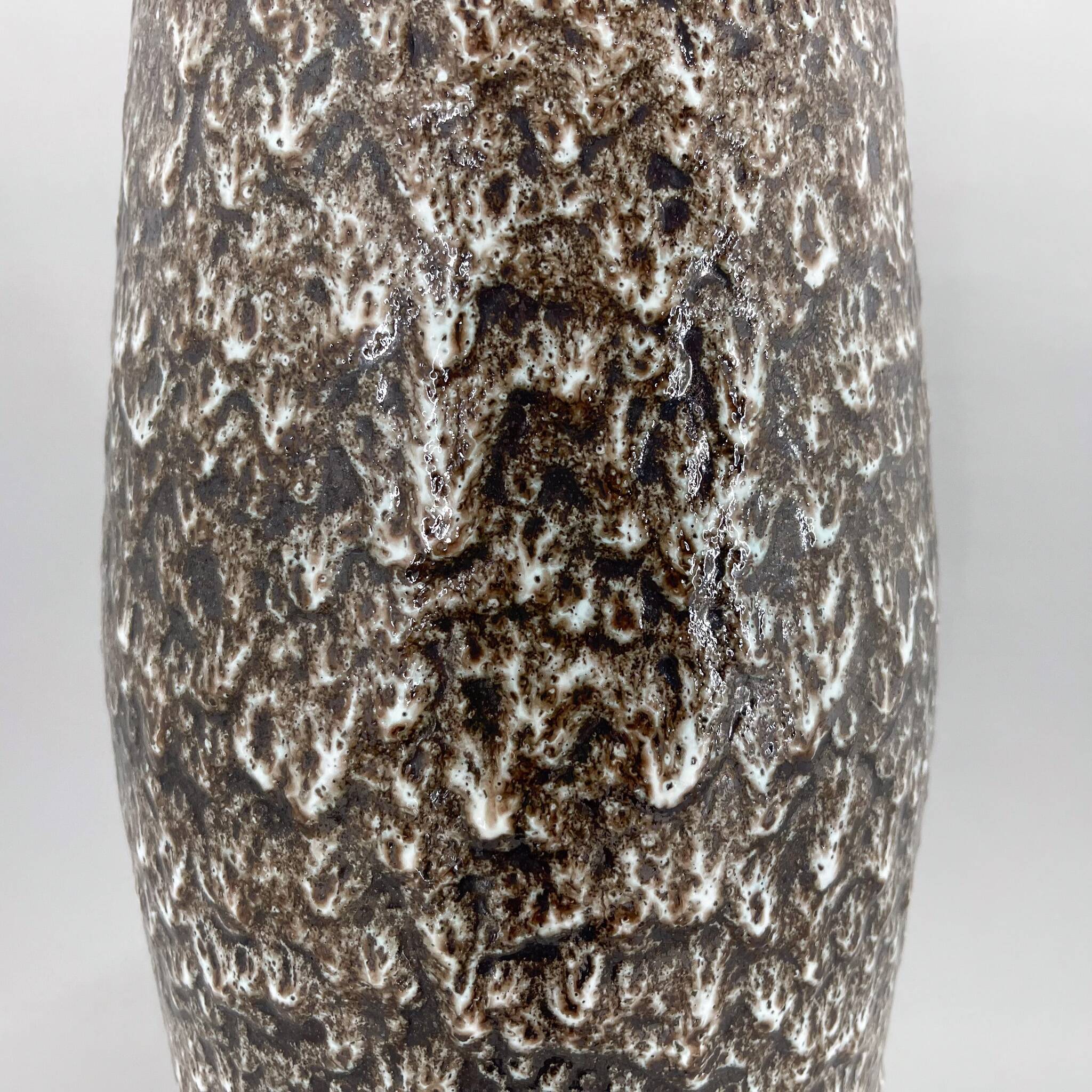 Mid-Century Large Glazed Ceramic Floor Vase, Germany
