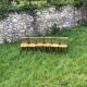 Chaises de bistrot rustique vintage Années 60