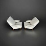Pair of vintage armchairs from the 1950s-60s refurbished