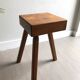 Tripod wooden stool