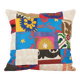 Vintage embroidered cushion cover 46x48 cm
